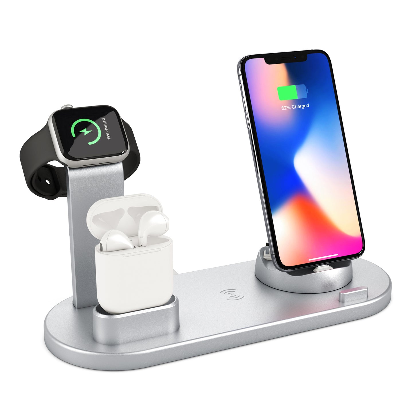 Wireless phone charger 4 in 1