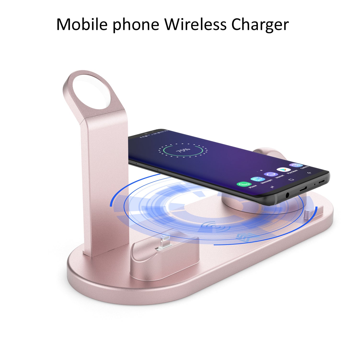 Wireless phone charger 4 in 1